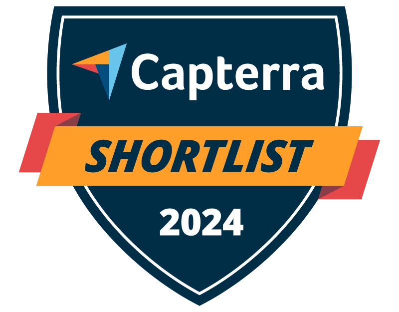 Capterra Shortlist badge logo